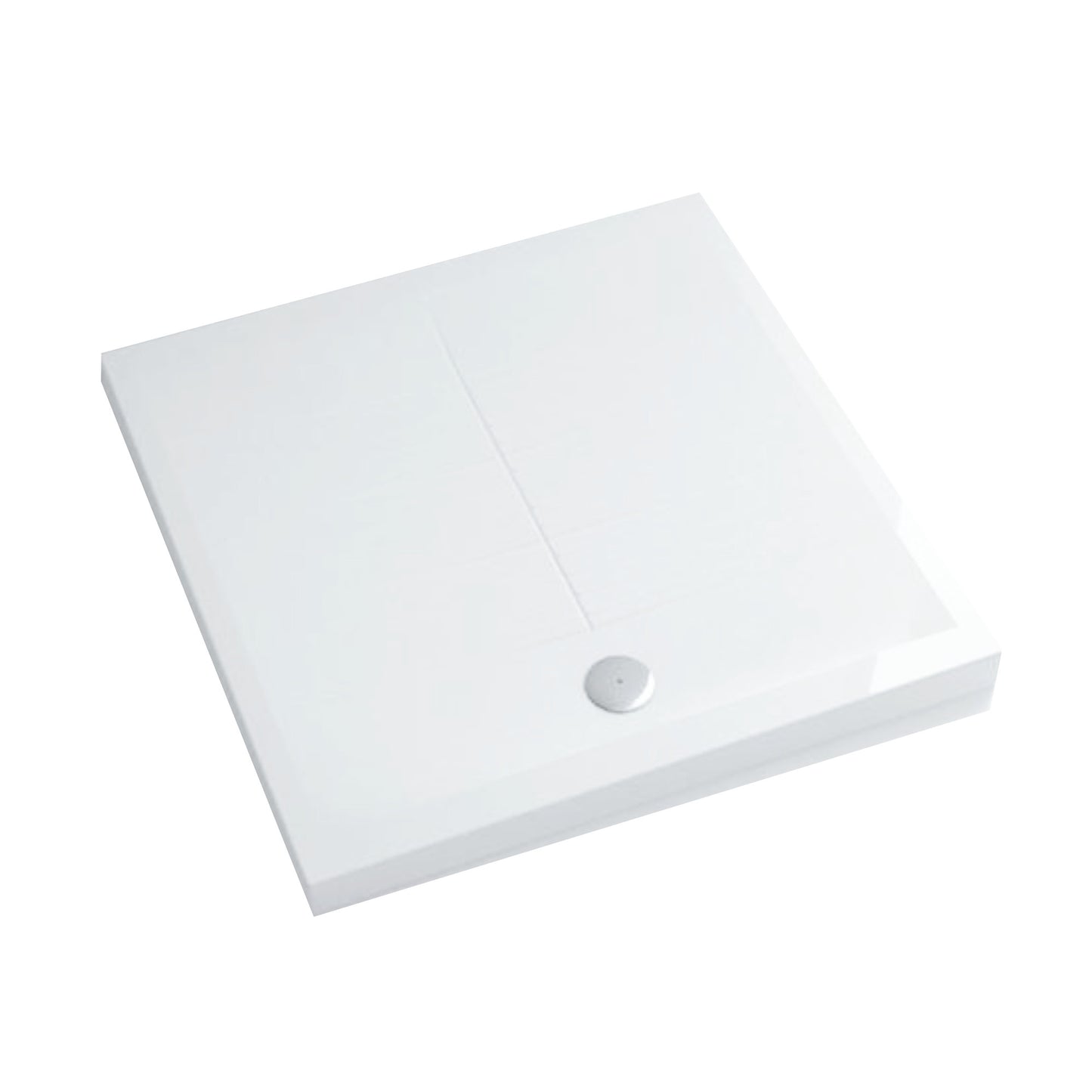 DOMUSFALERII PLANO PIATTO DOCCIA BIANCO QUADRATO 90x90 per bagno doccia