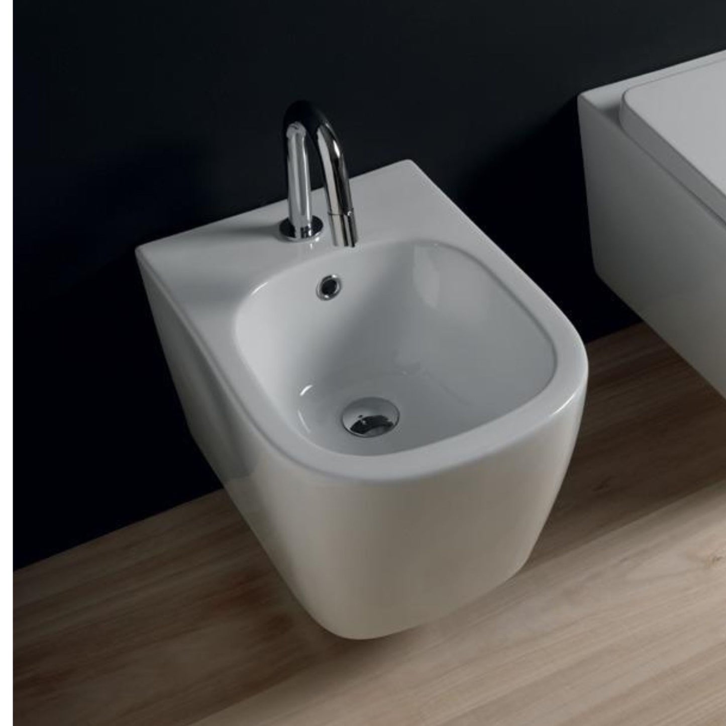 DOMUSFALERII QUADRA BIDET SOSPESO BIANCO sanitari in ceramica per bagno