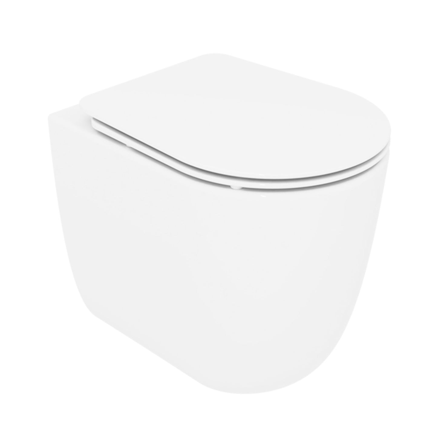 GSG CERAMIC DESIGN HIT VASO bianco lucido wc water a terra senza brida