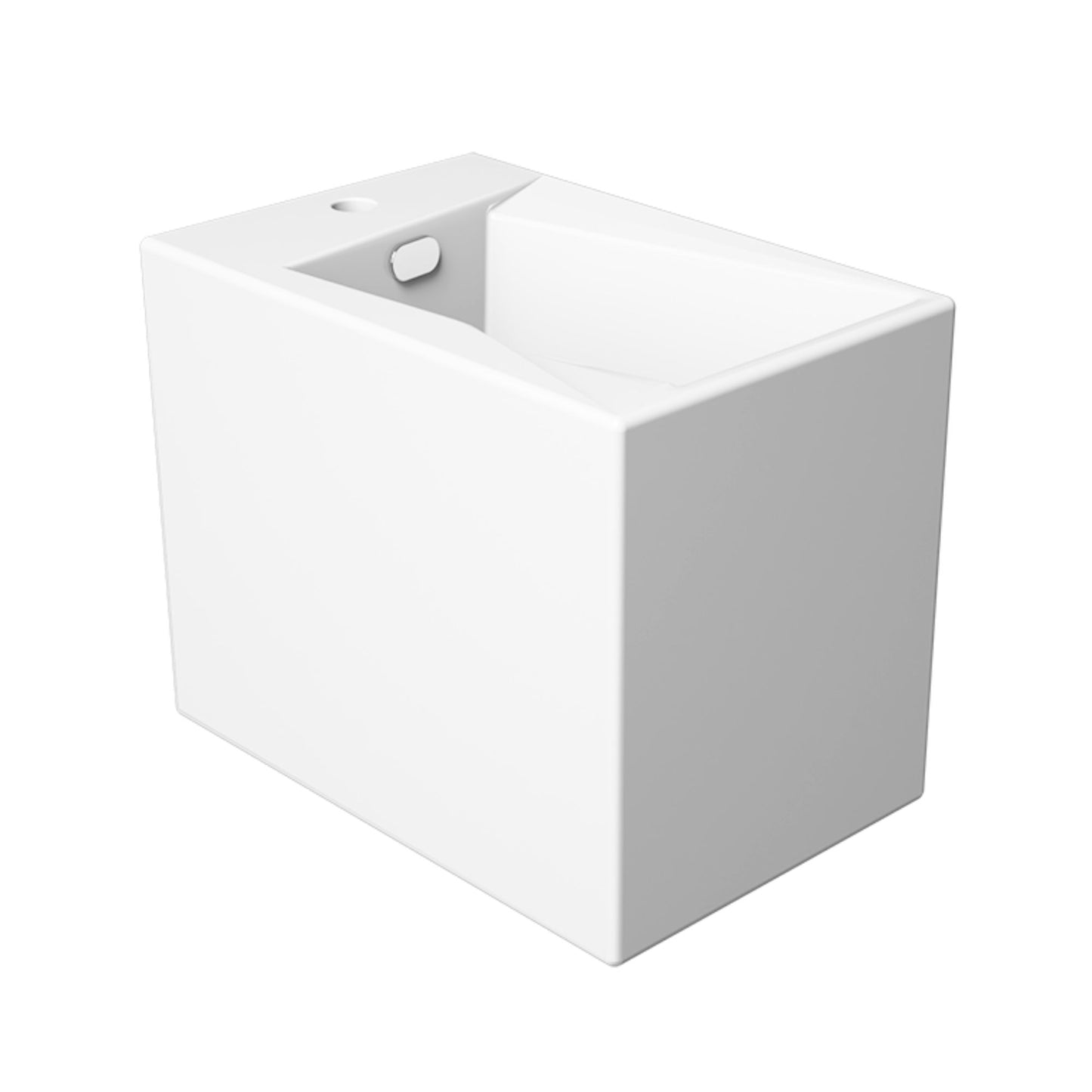 GSG CERAMIC DESIGN OZ BIDET bianco a terra monoforo sanitari bagno