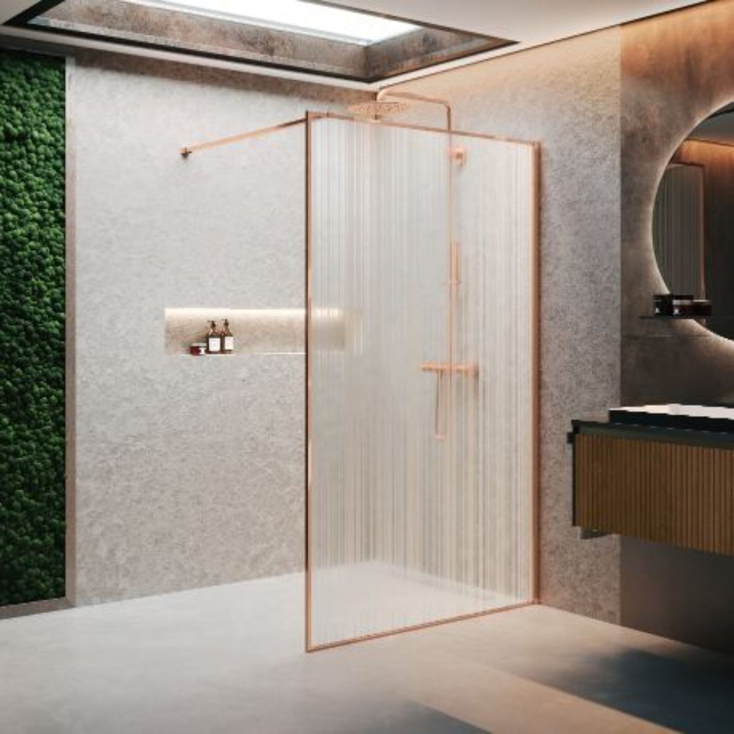 # SPAZI DOCCIA HP ART - NOVELLINI box doccia WALK-IN parete fissa