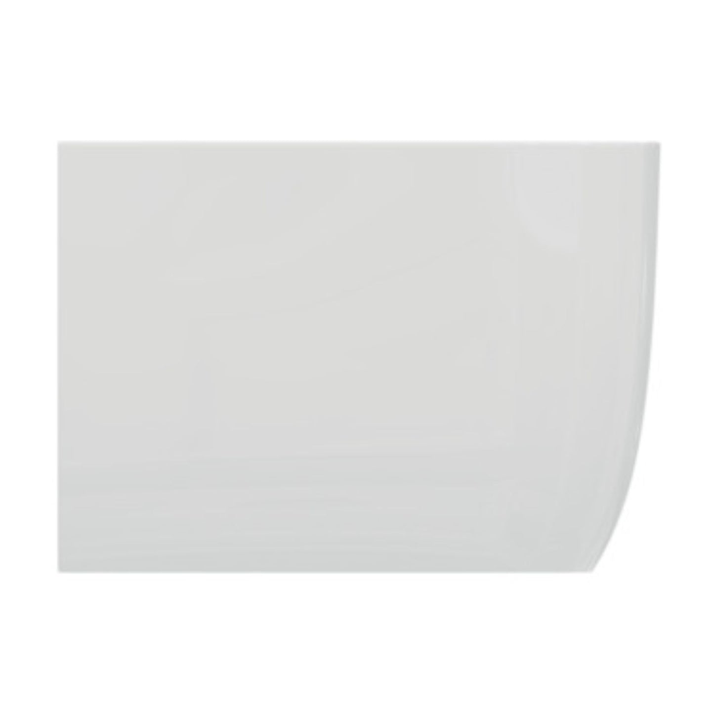 IDEAL STANDARD BLEND CURVE BIDET BIANCO a terra filo parete con fissaggi nascosti