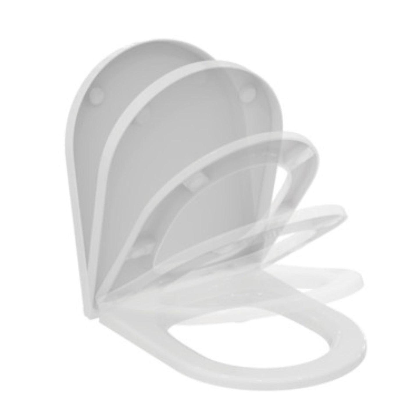 IDEAL STANDARD BLEND CURVE SEDILE BIANCO per vaso a chiusura rallentata