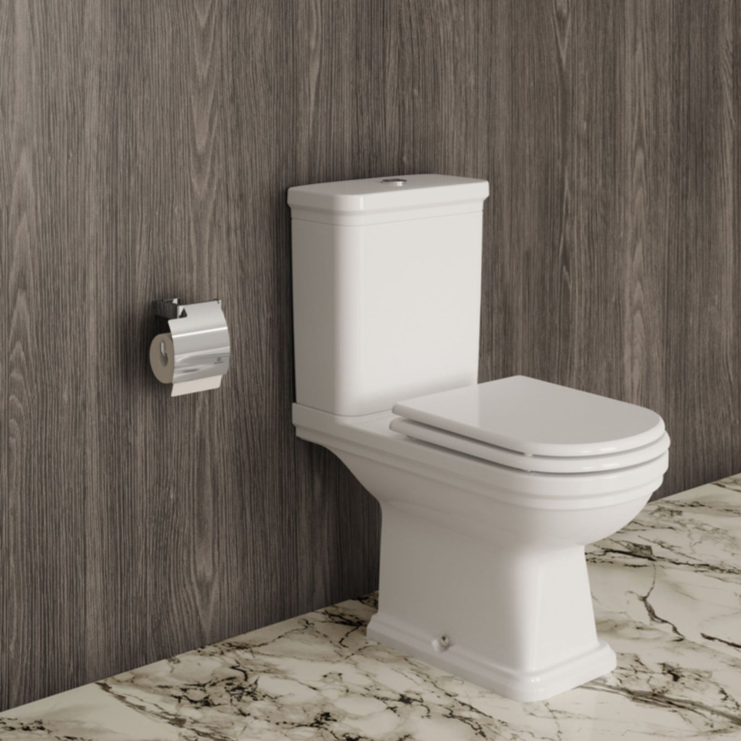 IDEAL STANDARD CALLA SEDILE SLIM BIANCO con cerniere in metallo