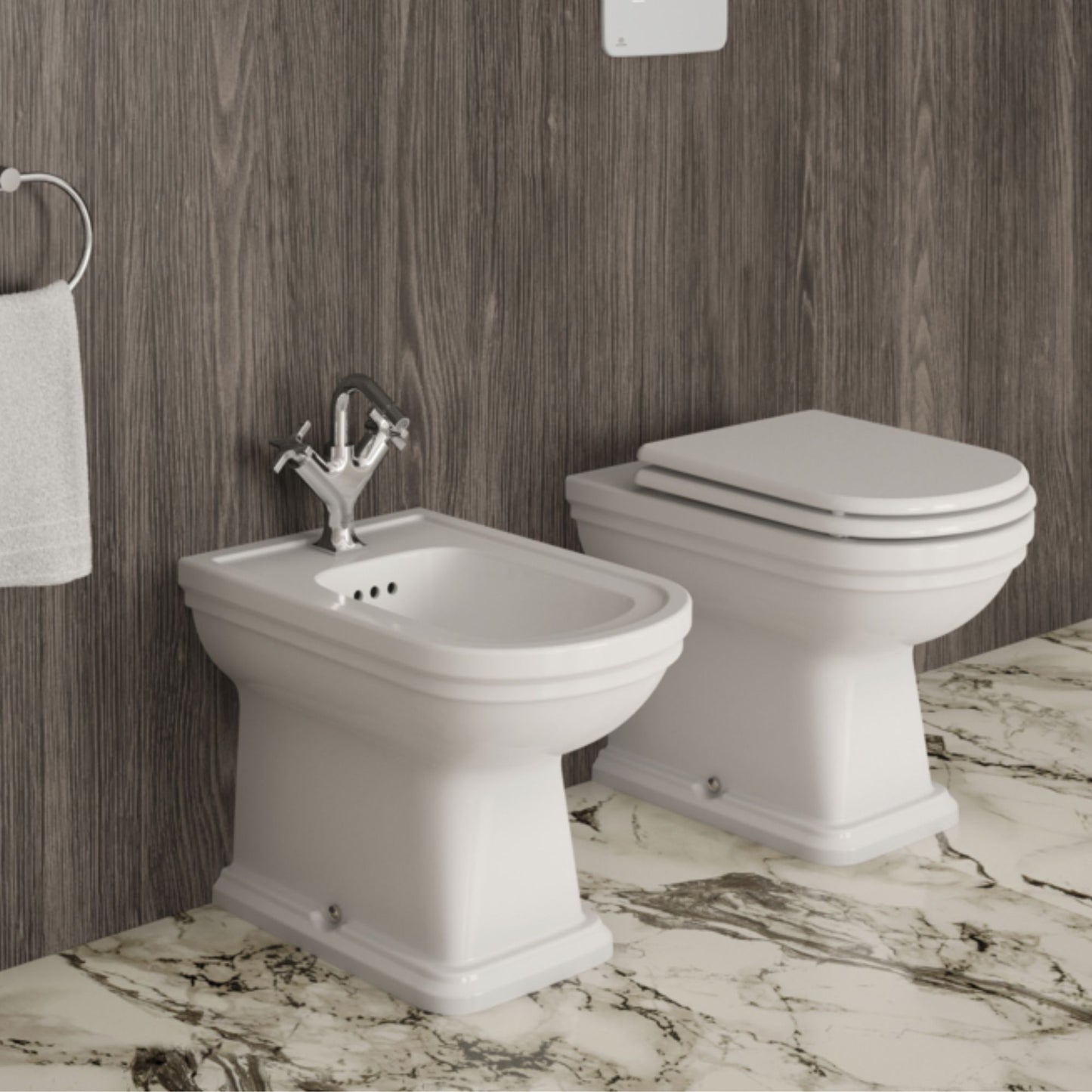 IDEAL STANDARD CALLA VASO a terra wc filo parete water