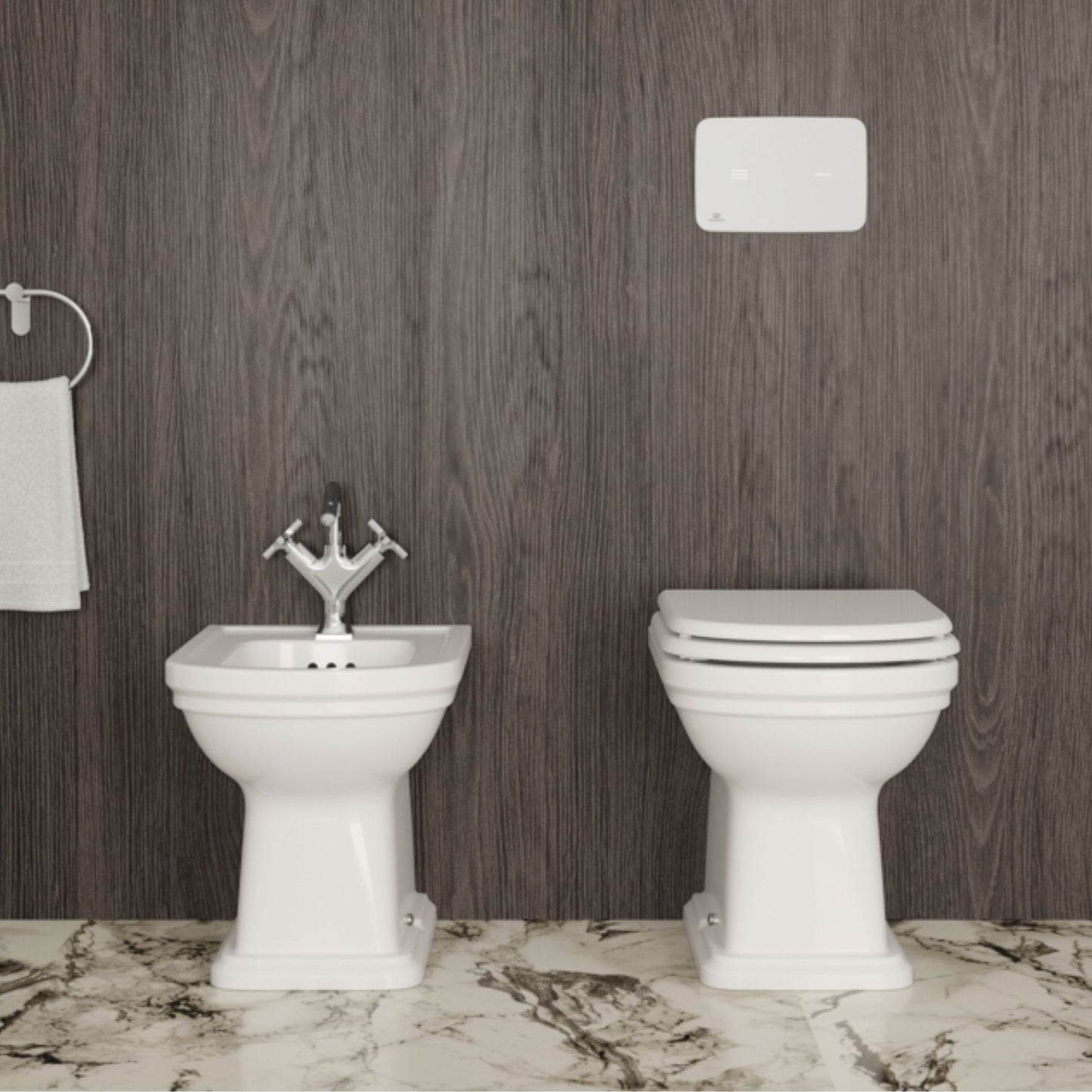 IDEAL STANDARD CALLA VASO a terra wc filo parete water