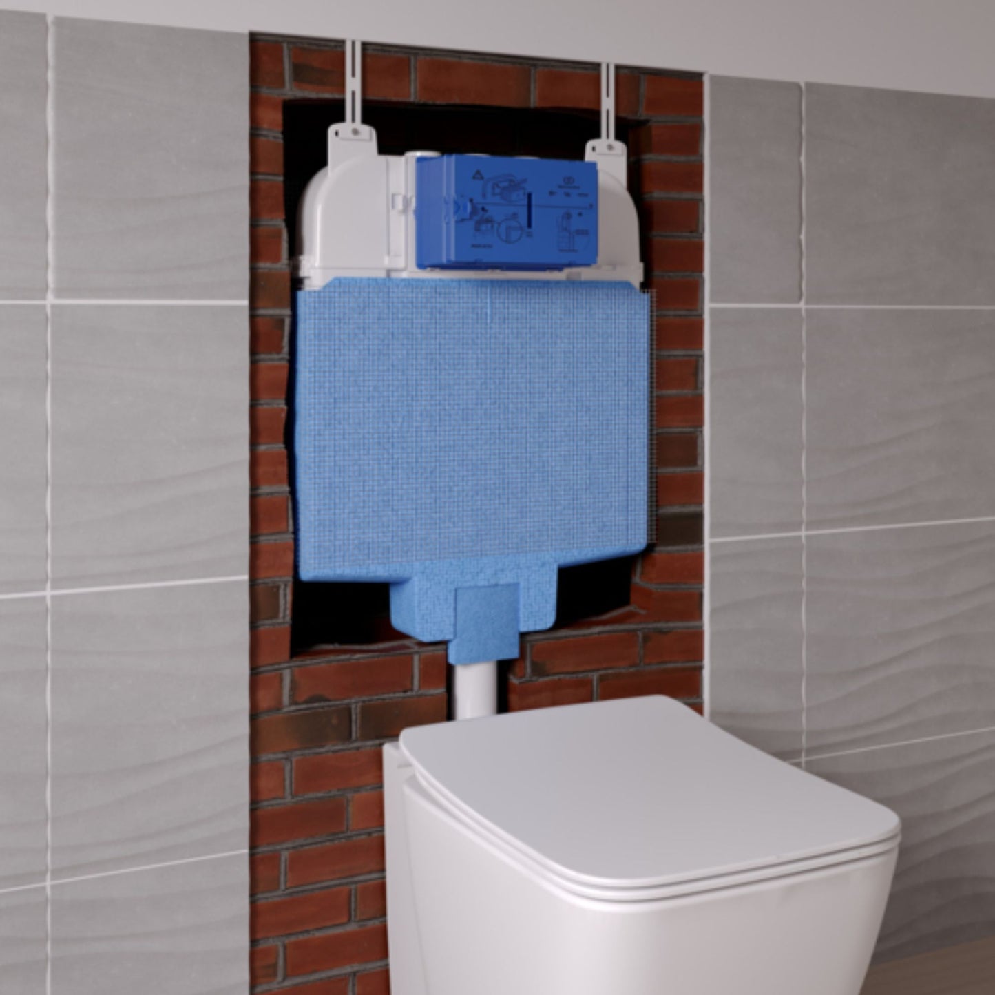 IDEAL STANDARD PROSYS 80 CASSETTA di SCARICO INCASSO portata 6 Litri