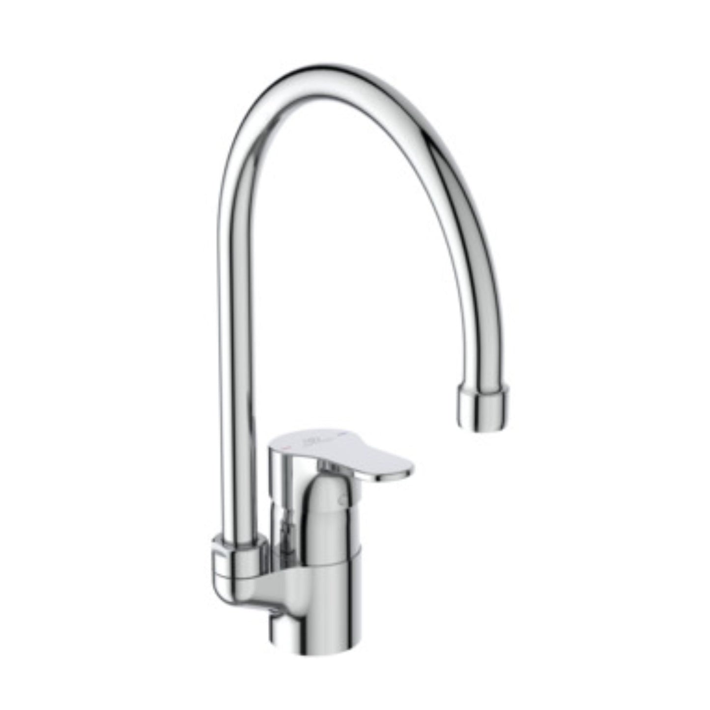 IDEAL STANDARD CERABASE MISCELATORE CUCINA monocomando a bocca alta con maniglia orizzontale