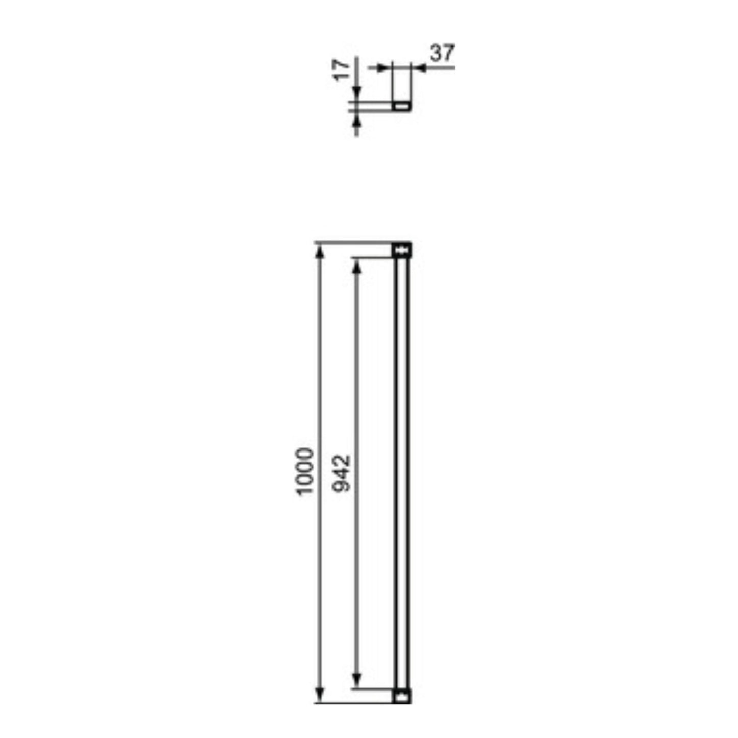 IDEAL STANDARD CONNECT 2 BARRA DI SOSTEGNO NEUTRO a muro