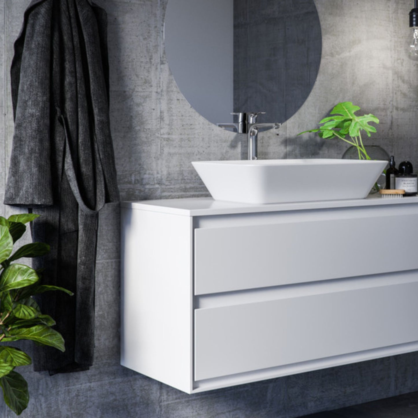 IDEAL STANDARD CONNECT AIR MISCELATORE LAVABO CROMATO monocomando da appoggio su piano