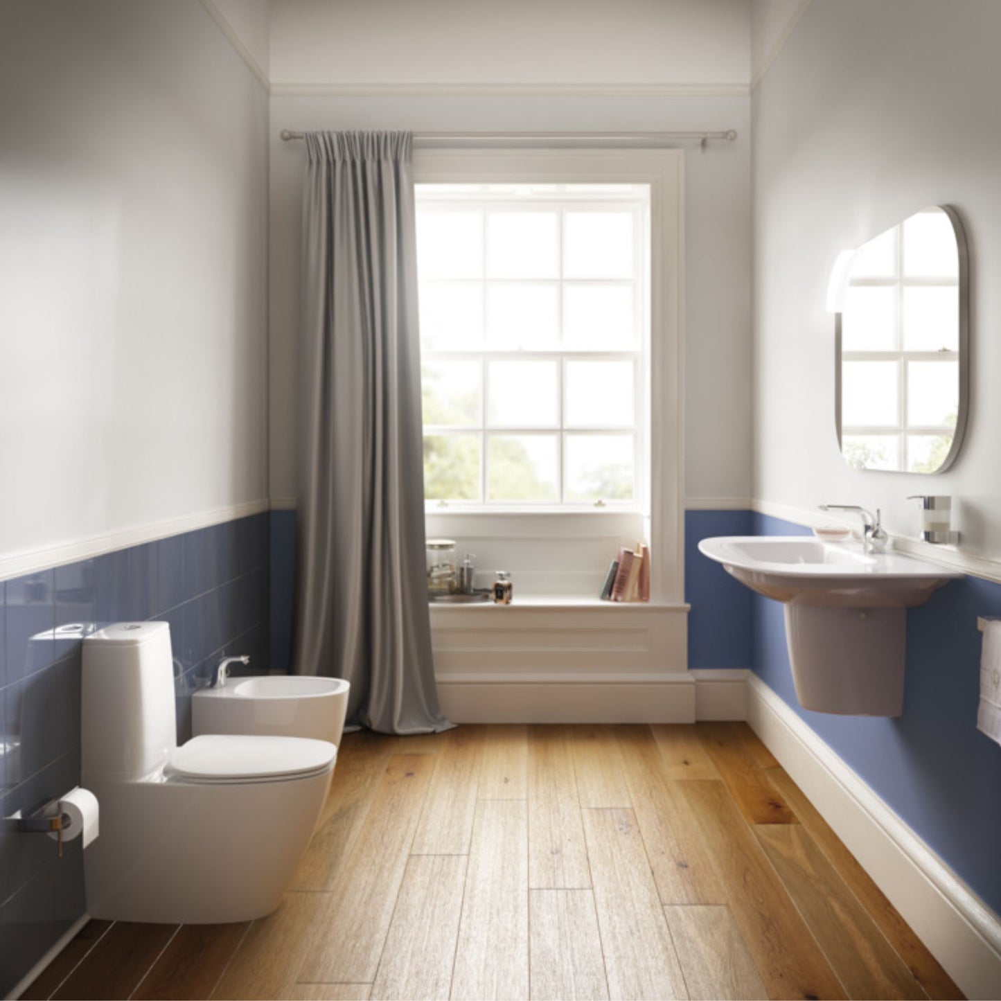 IDEAL STANDARD DEA BIDET BIANCO installazione a a terra filo parete