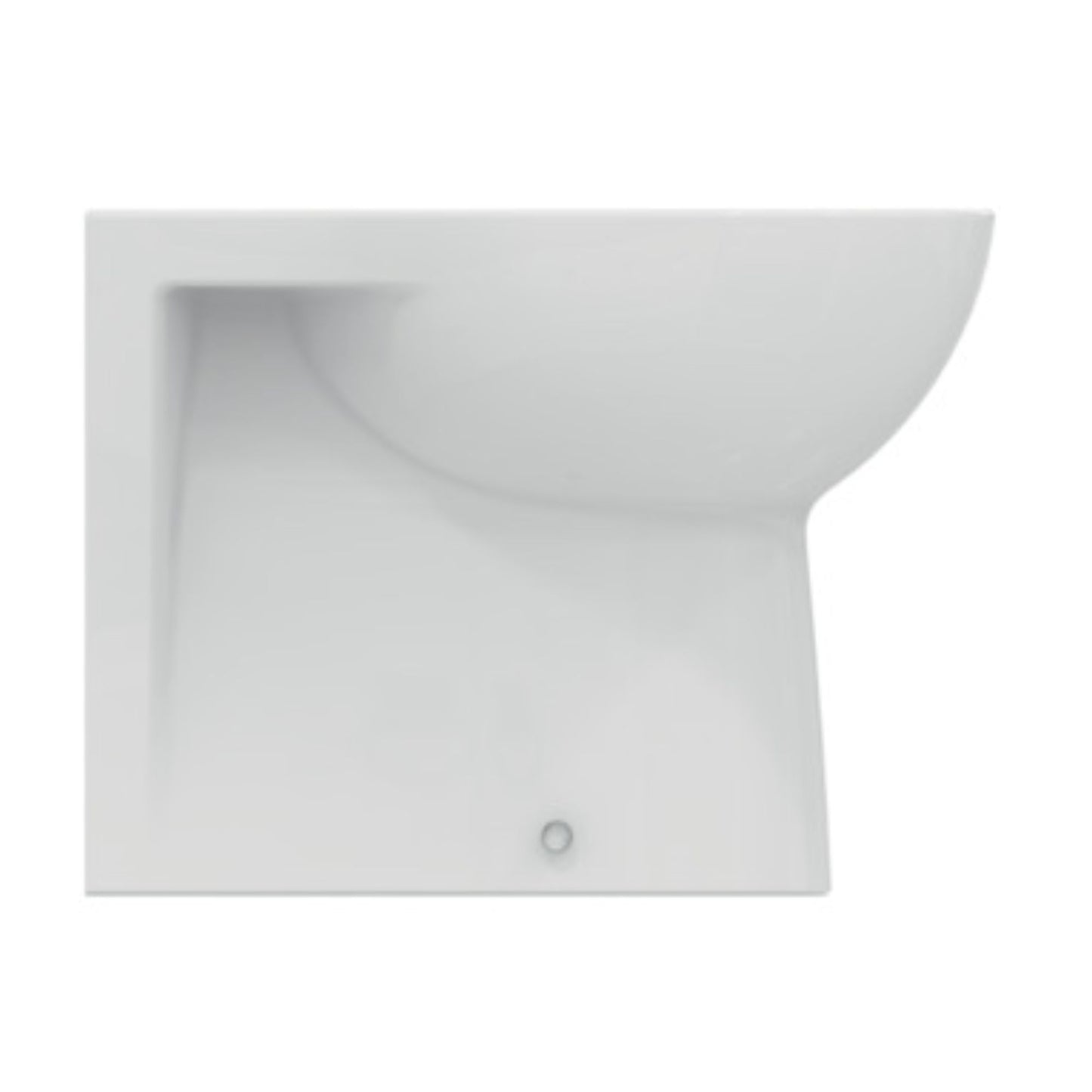 IDEAL STANDARD EUROVIT BIDET BIANCO A TERRA per installazione filo parete