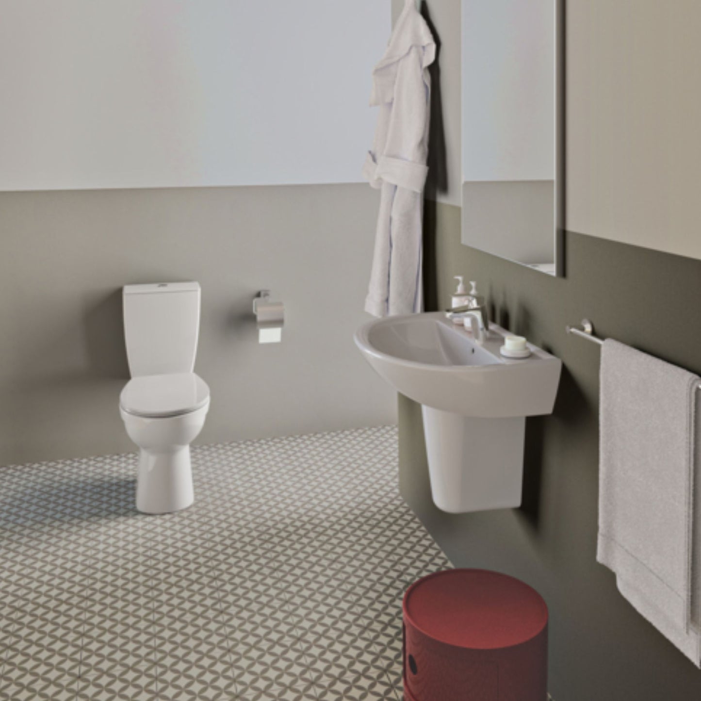 IDEAL STANDARD EUROVIT LAVABO BIANCO 600x470mm lavandino