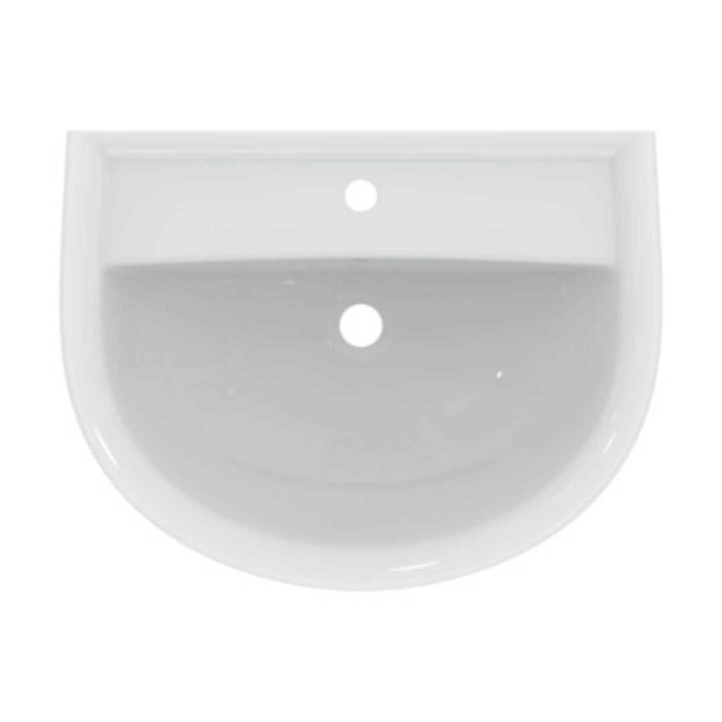 IDEAL STANDARD EUROVIT LAVABO BIANCO 650x500mm lavandino bagno