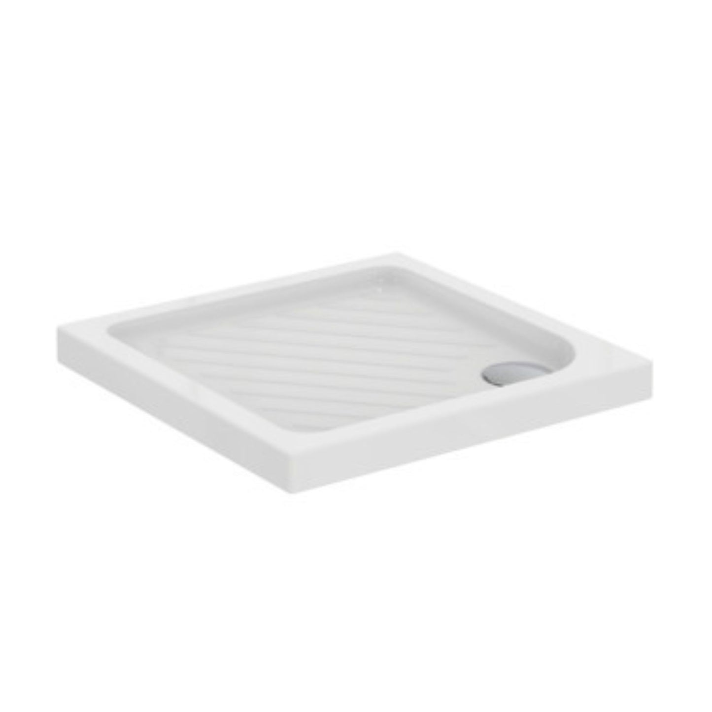 IDEAL STANDARD EUROVIT PIATTO DOCCIA QUADRATA BIANCO in ceramica 70x70x7cm