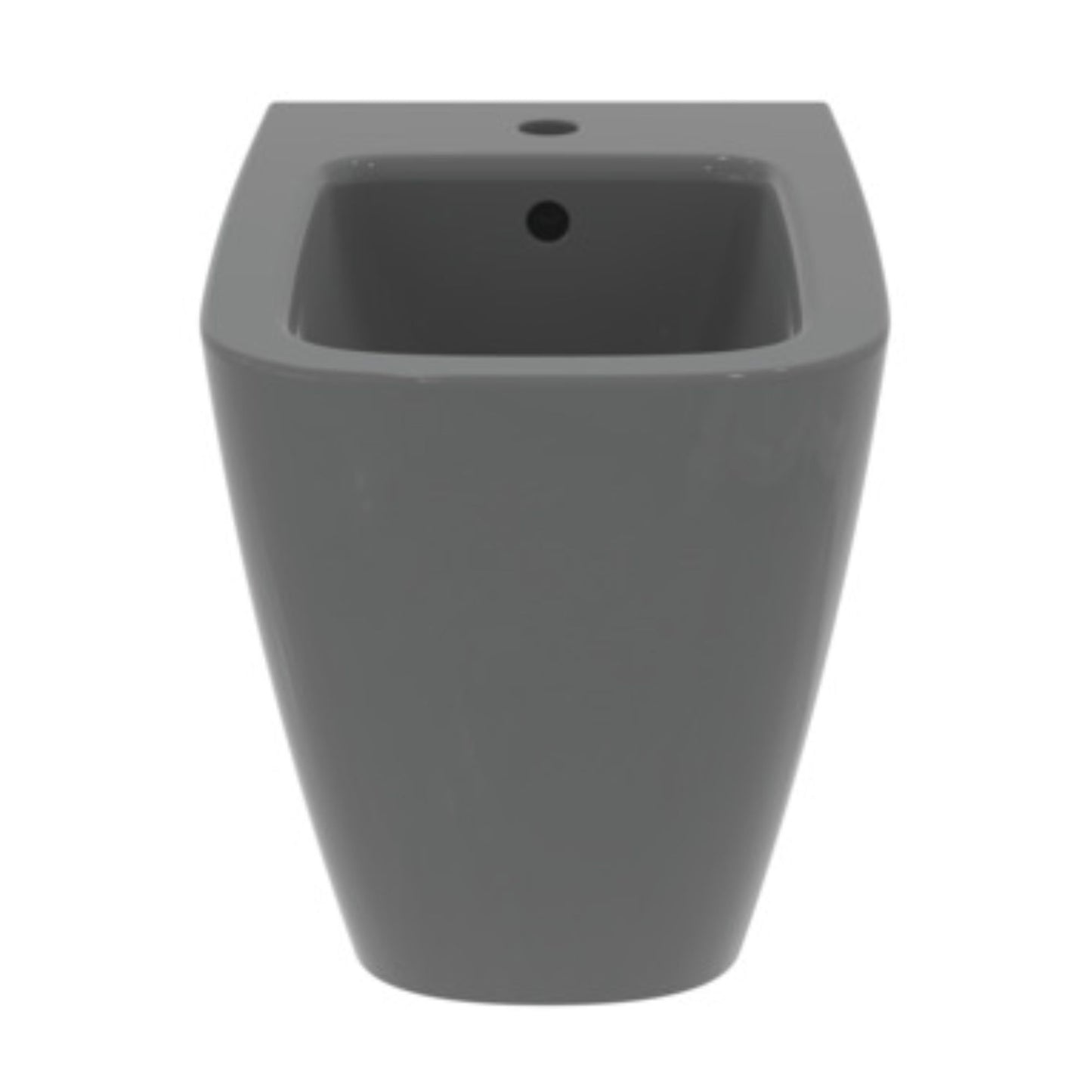 IDEAL STANDARD I.LIFE B BIDET GRIGIO LUCIDO A TERRA filo parete sanitari per bagno