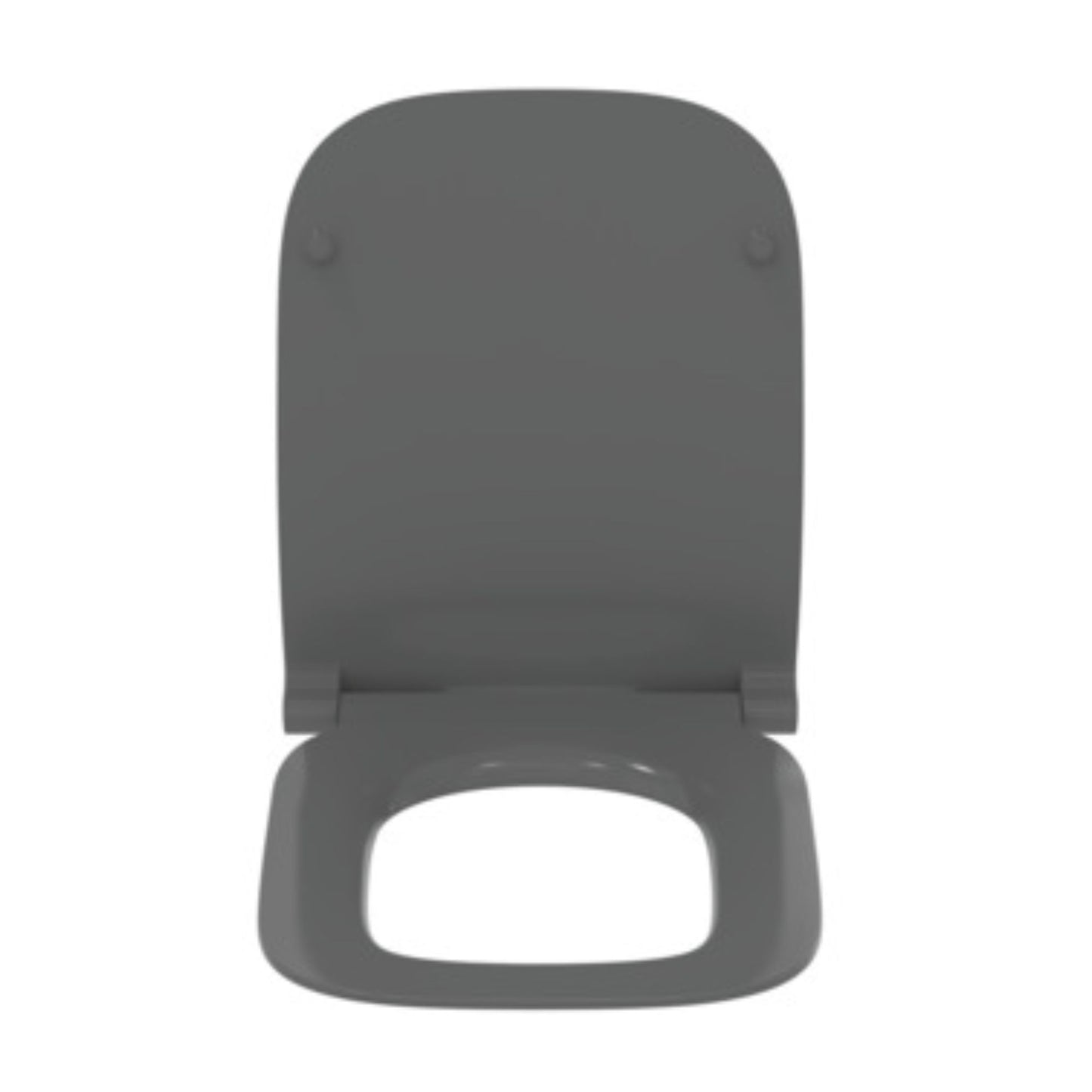 IDEAL STANDARD I.LIFE B SEDILE SLIM GRIGIO LUCIDO CHIUSURA RALLENTATA per vaso wc bagno