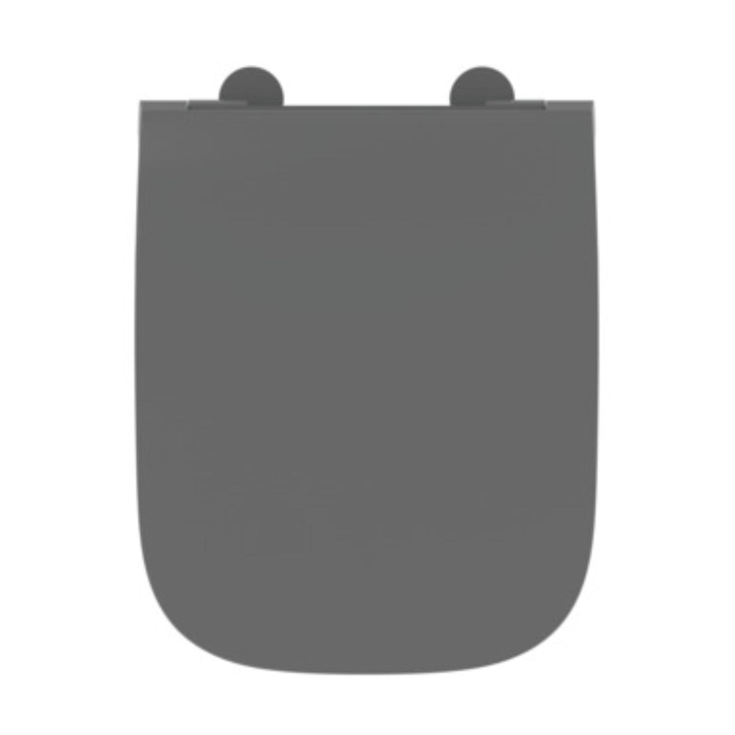 IDEAL STANDARD I.LIFE B SEDILE SLIM GRIGIO LUCIDO CHIUSURA RALLENTATA per vaso wc bagno
