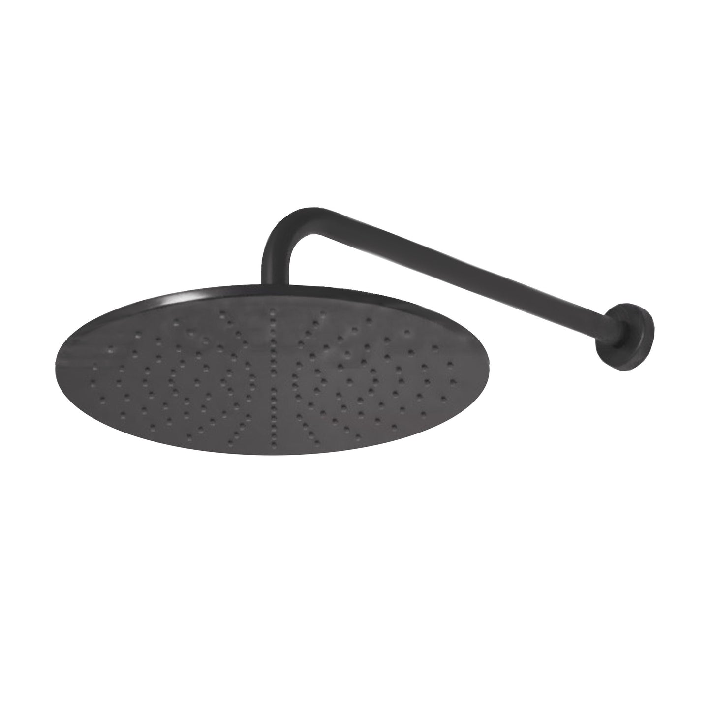 IDEAL STANDARD IDEALRAIN KIT DOCCIA LIGHT NERO 5Pz Braccio, Soffione, Doccetta, Raccordo e Tubo