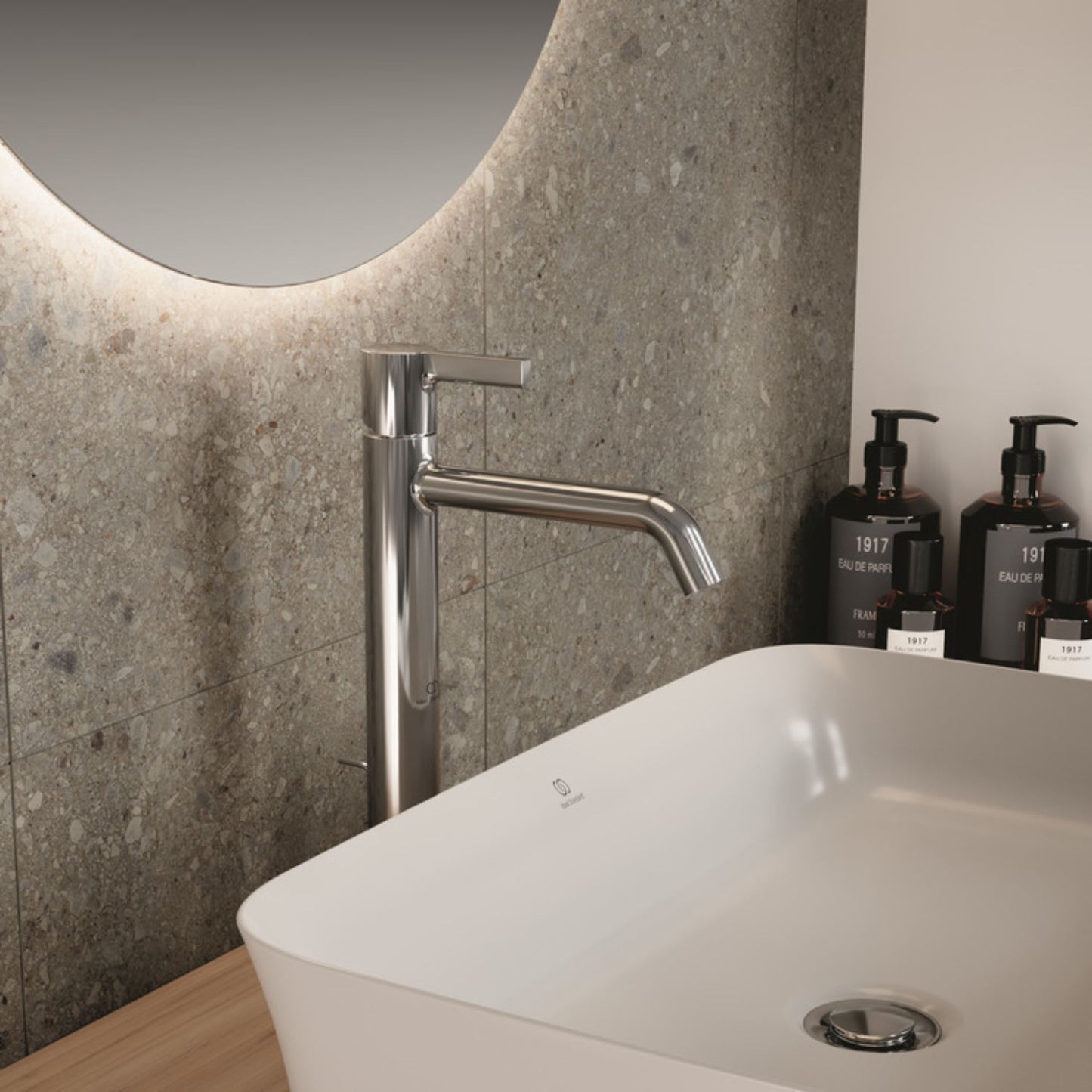 IDEAL STANDARD IPALYSS LAVABO ULTRASOTTILE RETTANGOLARE BIANCO 550x380mm
