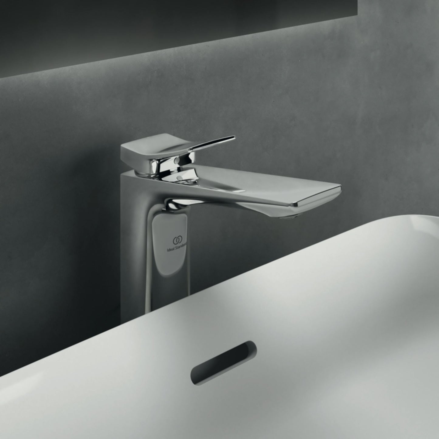 IDEAL STANDARD IPALYSS LAVABO ULTRASOTTILE RETTANGOLARE BIANCO 550x380mm