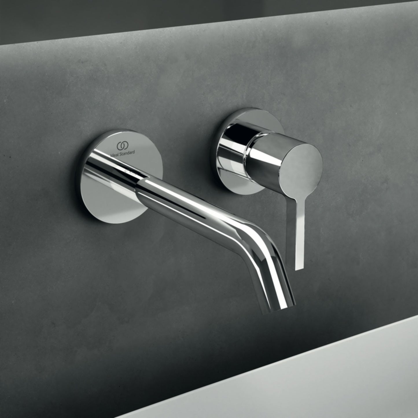 IDEAL STANDARD JOY MISCELATORE LAVABI MONOCOMANDO CROMATO A PARETE rubinetto per lavandini