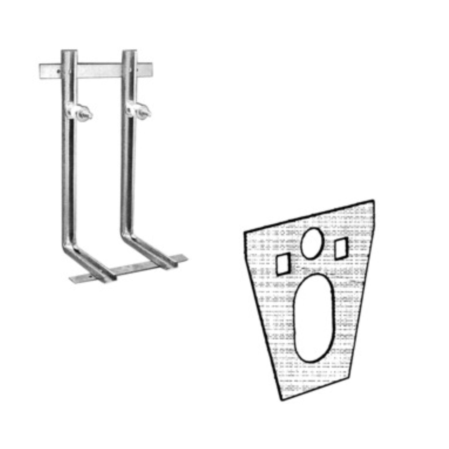 IDEAL STANDARD MULTISUITE STAFFA DI FISSAGGIO UNIVERSALE per vasi water bagni e bidet