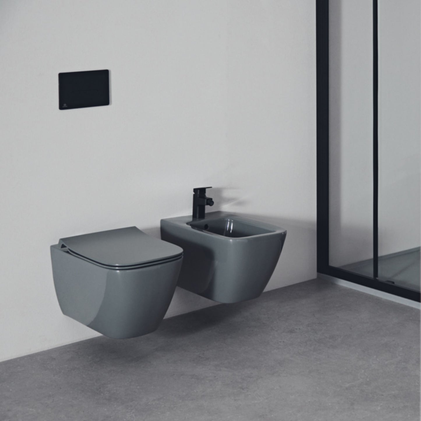 IDEAL STANDARD OLEAS PLACCA DI COMANDO M1 NERO per azionamento risciacquo cassette Prosys