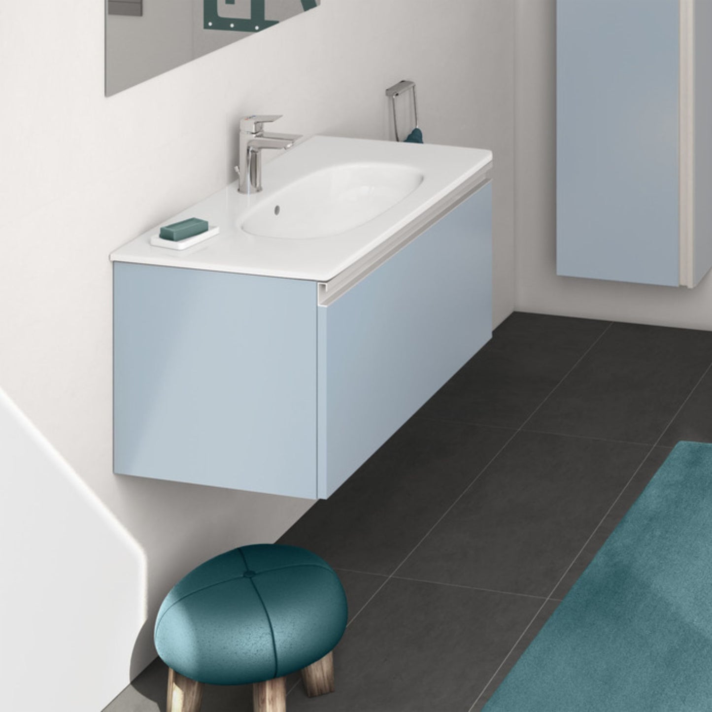 IDEAL STANDARD TESI LAVABO BIANCO TOP da 800ml lavandino per bagno