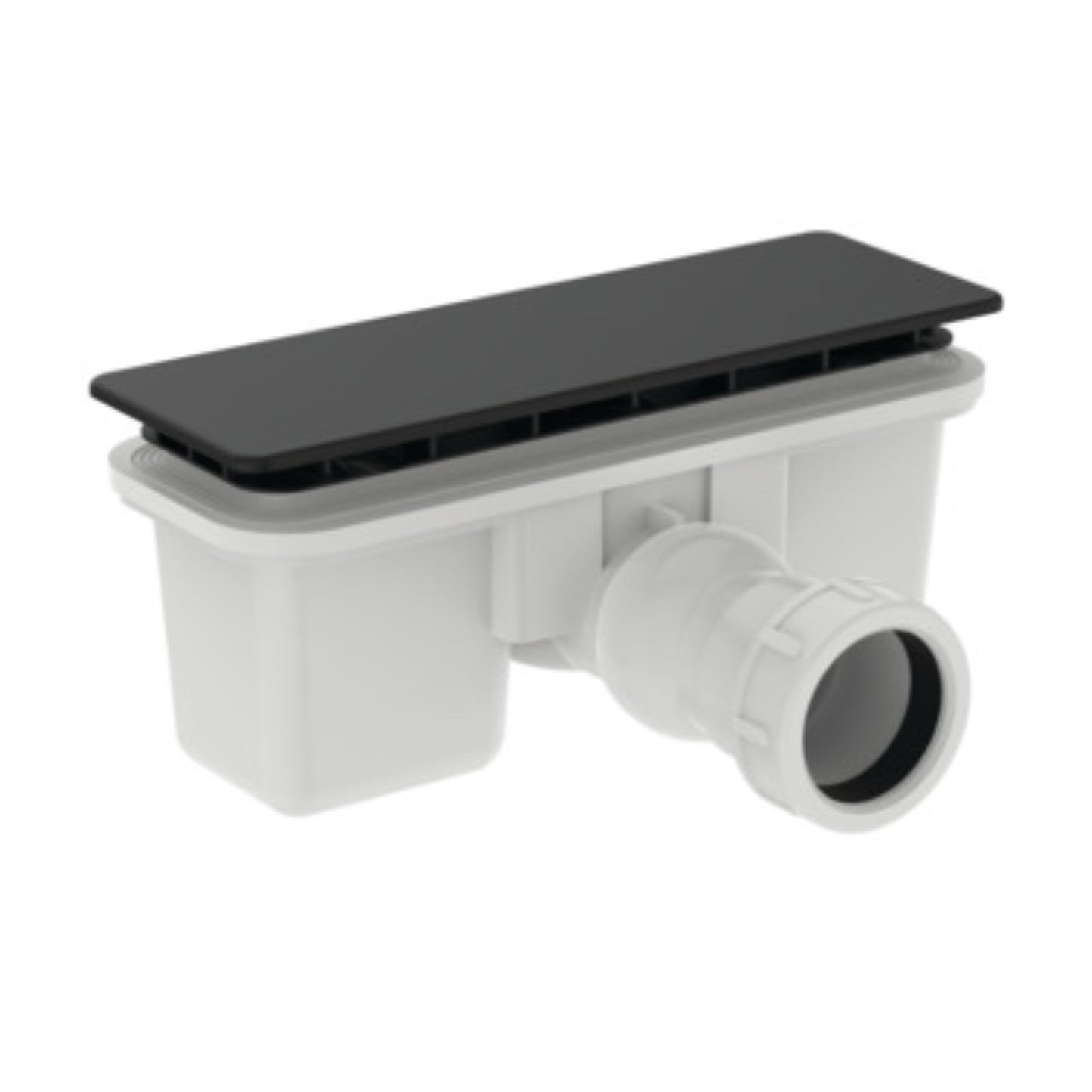 IDEAL STANDARD ULTRAFLAT NEW PILETTA NERO OPACO RETTANGOLARE ispezionabile bagno doccia