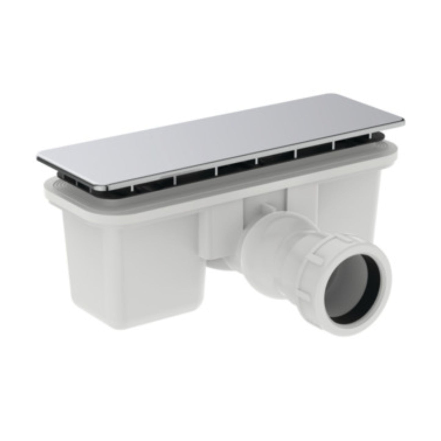IDEAL STANDARD ULTRAFLAT NEW PILETTA RETTANGOLARE CROMATA ISPEZIONABILE piatto doccia