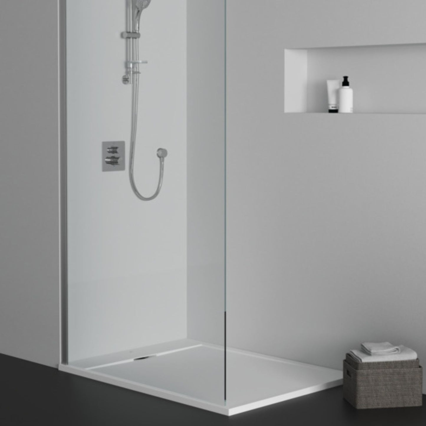 IDEAL STANDARD ULTRA FLAT S I.LIFE PIATTO DOCCIA RETTANGOLARE BIANCO 120x80cm