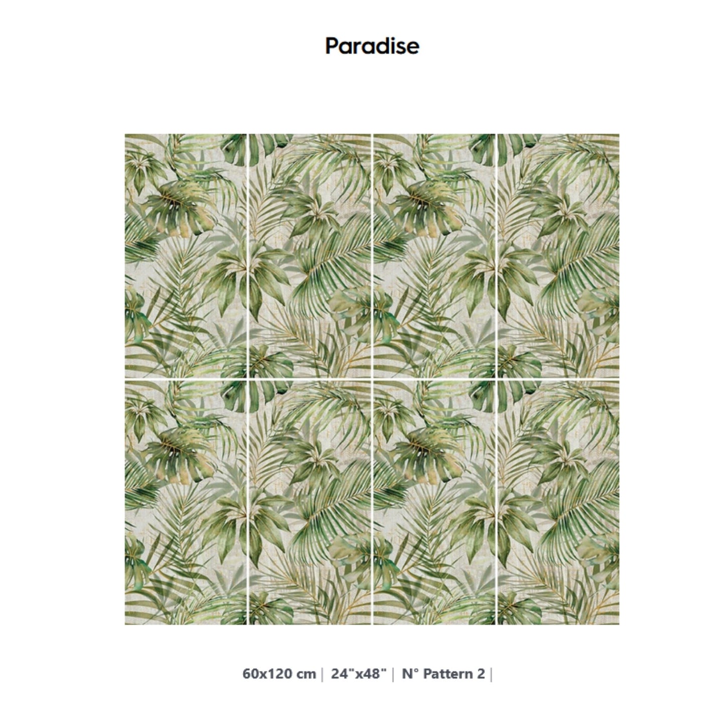 # IMAGINE - LA FABBRICA AVA lastre effetto carta da parati sofisticate e glamour foliage