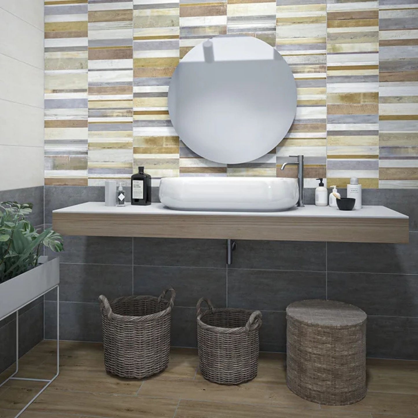 # KI-MATCH - CERAMICA IDEA piastrelle versatili per combinazioni creative e dinamiche