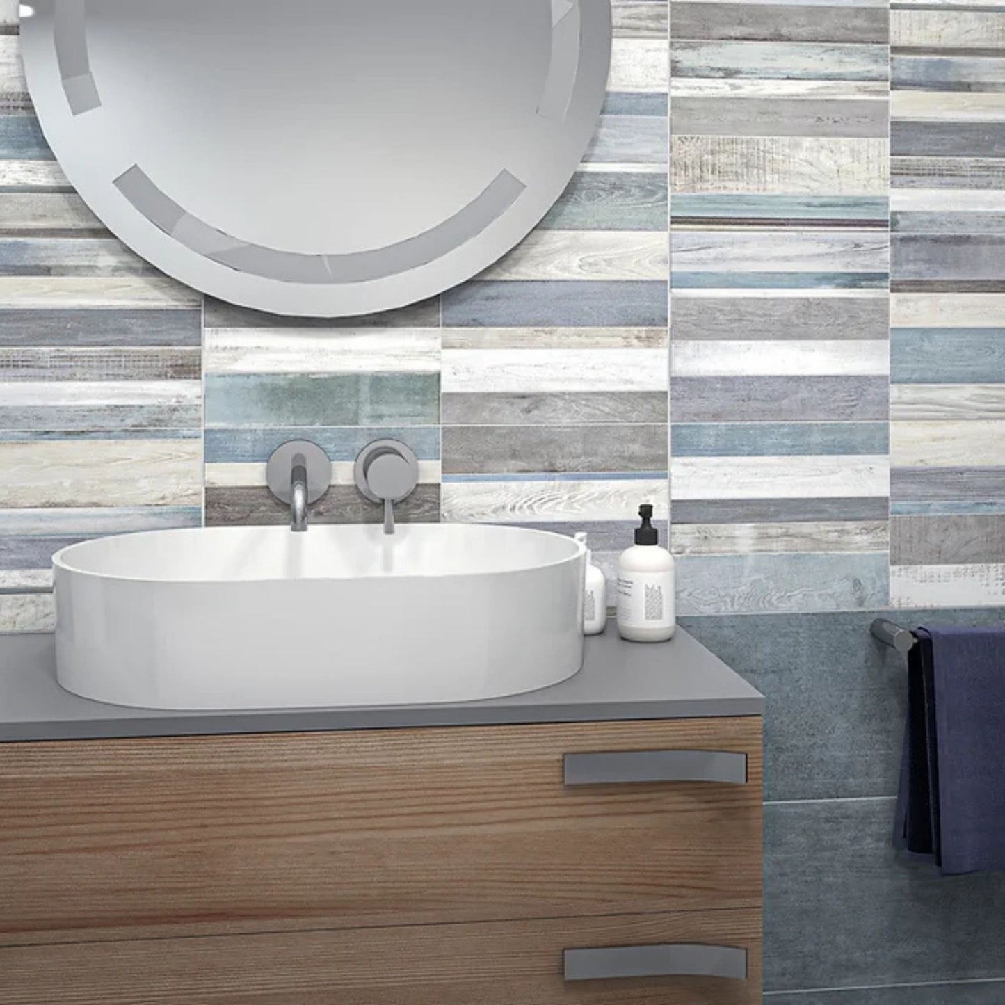 # KI-MATCH - CERAMICA IDEA piastrelle versatili per combinazioni creative e dinamiche