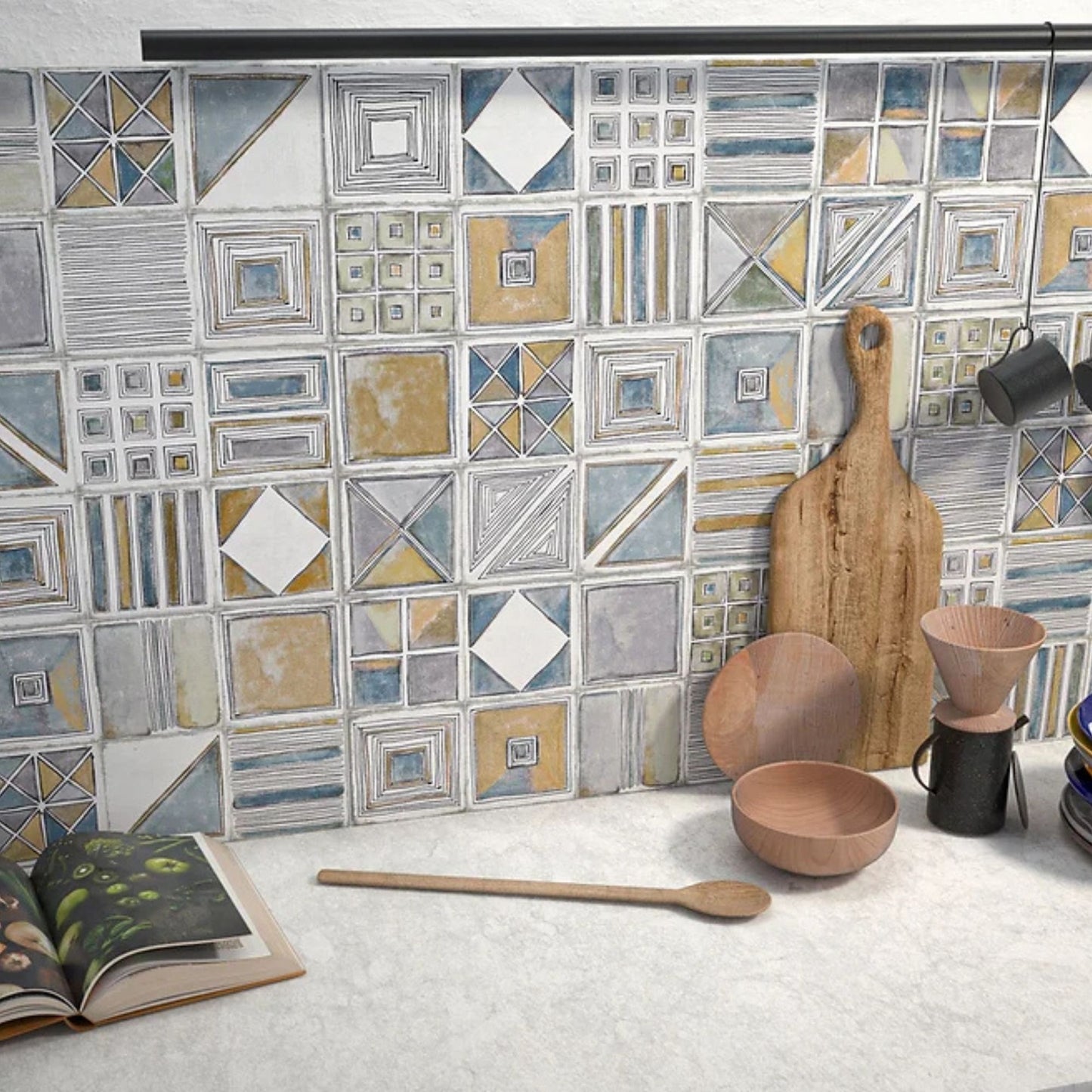 # KI-MATCH - CERAMICA IDEA piastrelle versatili per combinazioni creative e dinamiche