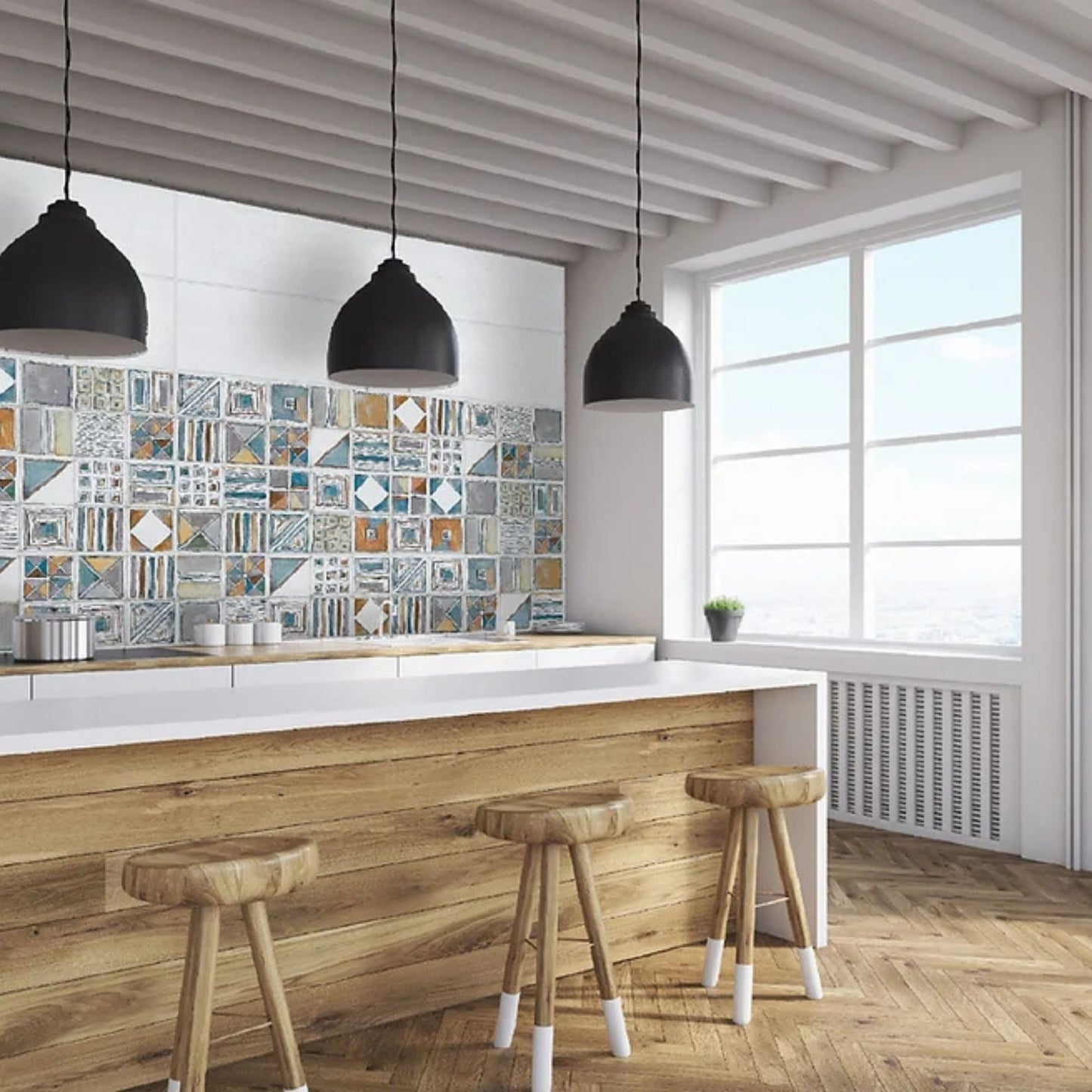 # KI-MATCH - CERAMICA IDEA piastrelle versatili per combinazioni creative e dinamiche