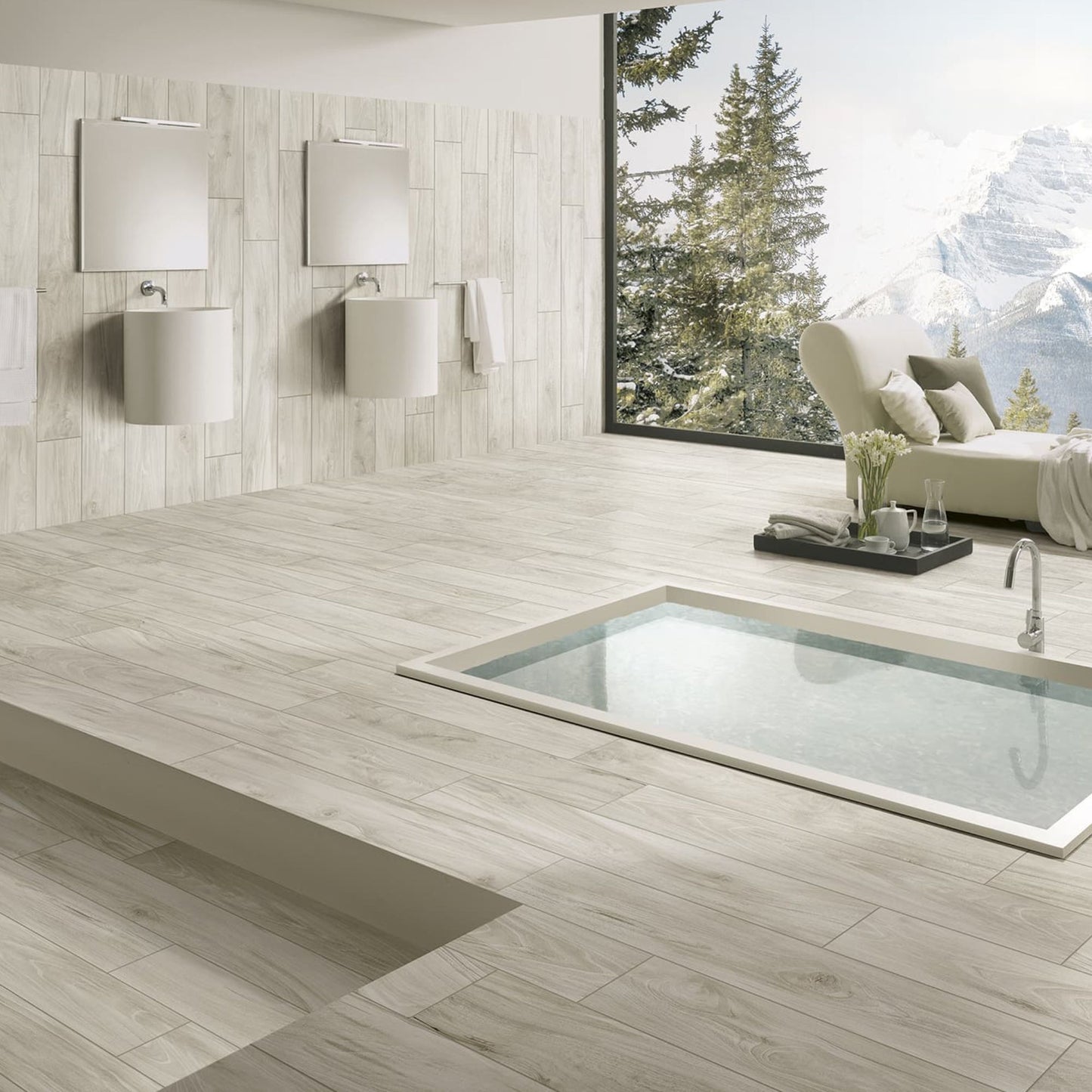 LA FABBRICA AVA AMAZON GRES PORCELLANATO ARARA 20x120 piastrelle effetto legno