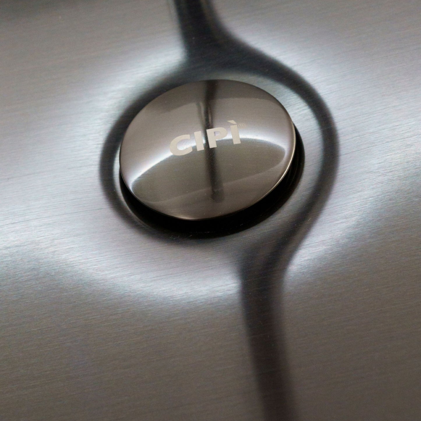 LAVABO FOYER SQUARE in acciaio inox PVD+Nano - CIPÍ lavandino 3 mm di spessore, eleganza e perfezione senza saldature