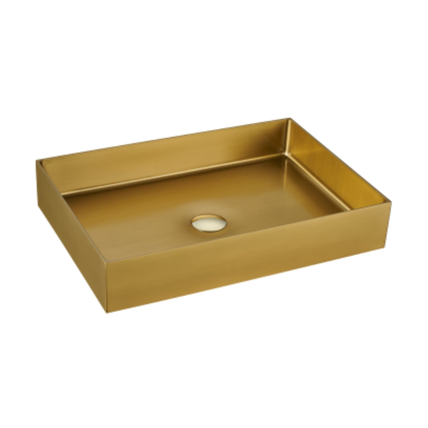 LAVABO FOYER SQUARE in acciaio inox PVD+Nano - CIPÍ lavandino 3 mm di spessore, eleganza e perfezione senza saldature