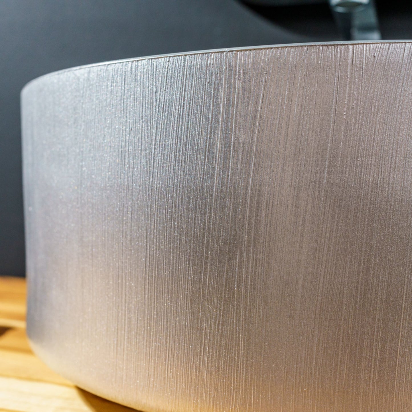 LAVABO GALA in vetro da appoggio 39,5ø - CIPÍ Lavandino con finitura protettiva e cottura a 80°