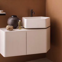 # MOBILE KANTO CON LAVABO da 87cm - CIELO design moderno, piano in ceramica, finiture personalizzabili e stile Made in Italy