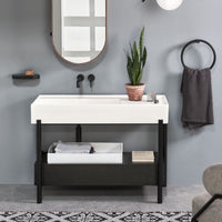 # LAVABO PLINIO 115 CON CASSETTO - CIELO prestigioso mobile lavabo, ideale per il bagno moderno