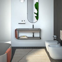 # LAVABO SOSPESO ERA 100 CON BACINO DESTRO - CIELO ceramica dal design moderno e funzionale