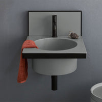 # LAVABO TONDA ELLE - CIELO elegante forma rotonda dal design contemporaneo Made in Italy