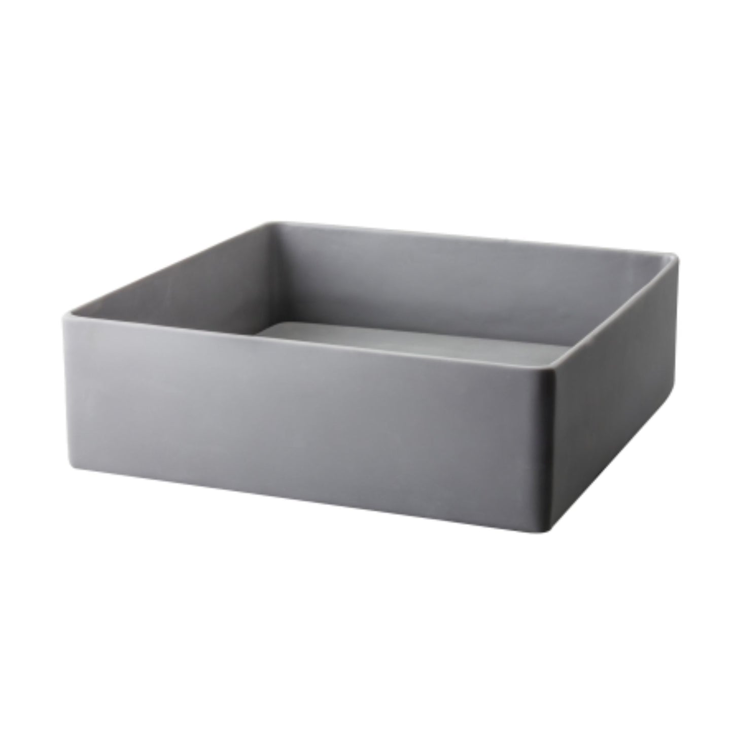 LAVABO TRABOCCHETTO lavantino da appoggio rotondo o quadrato - CIPÍ realizzato in composto di resina e polveri minerali