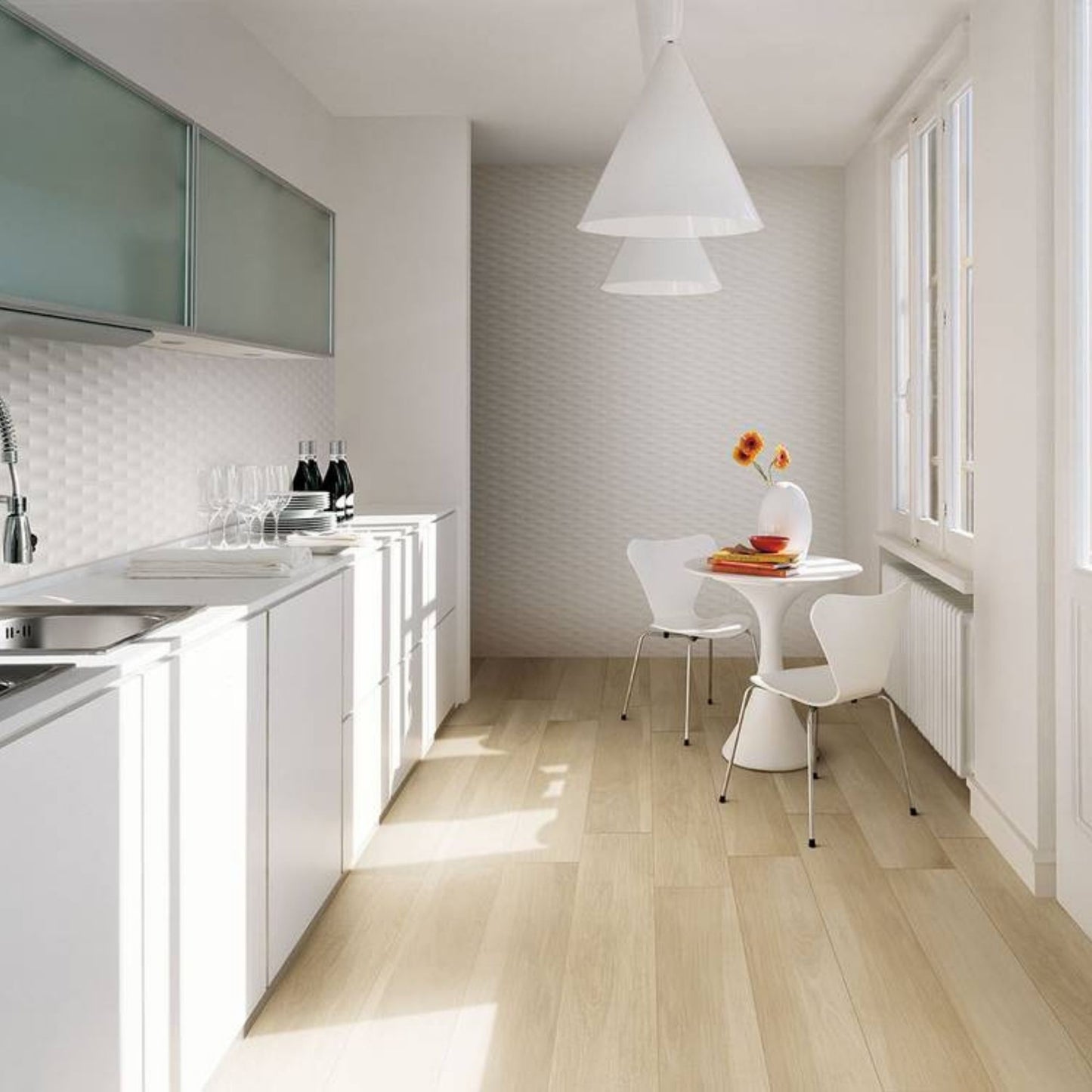 # LUMINA 25x75 - FAP CERAMICA lumina, rivestimenti moderni in pasta bianca per ambienti raffinati