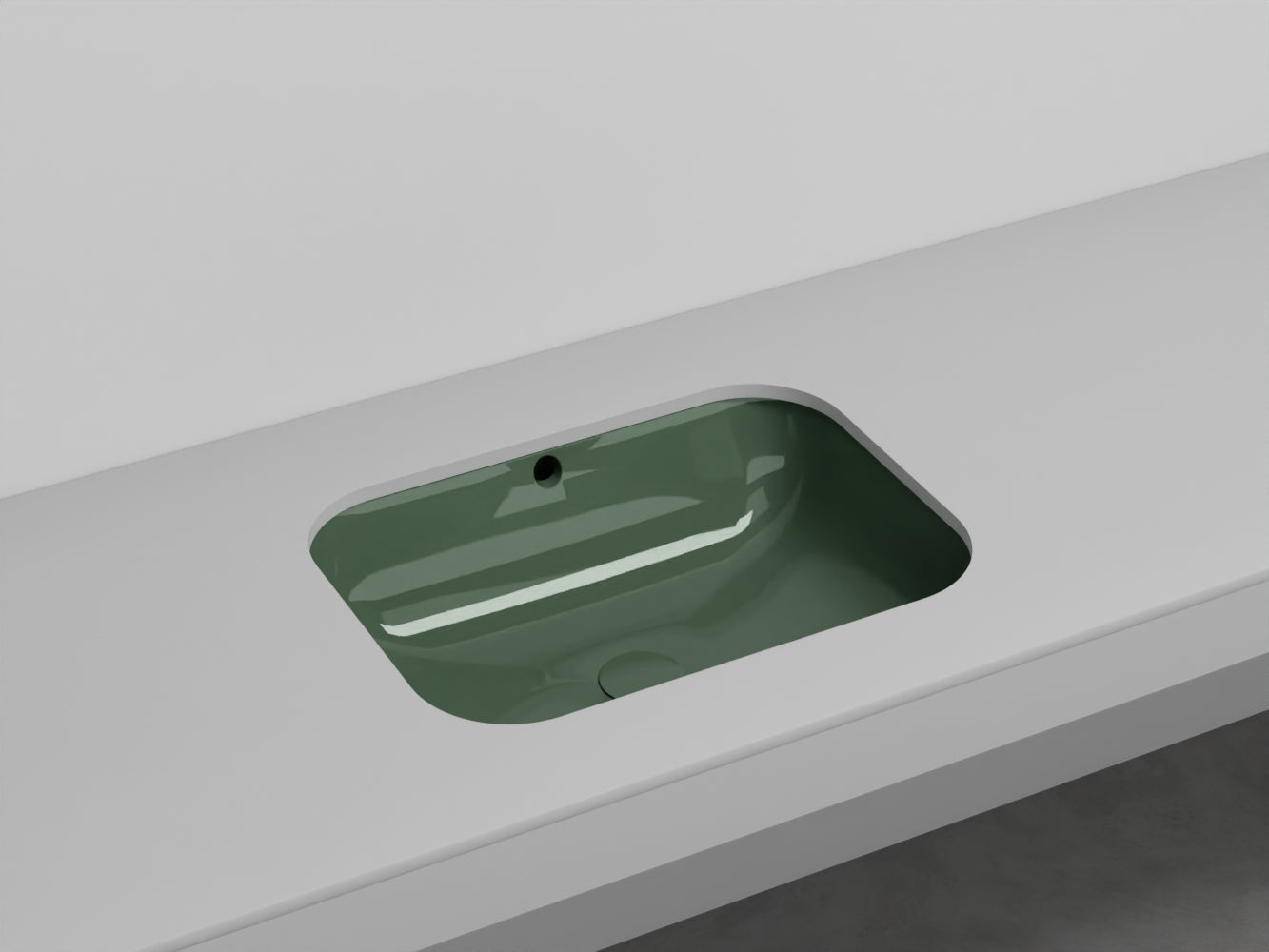 # LAVABO RETTANGOLARE SOTTOPIANO ENJOY - CIELO lavandino sottopiano resistente e duraturo per bagno