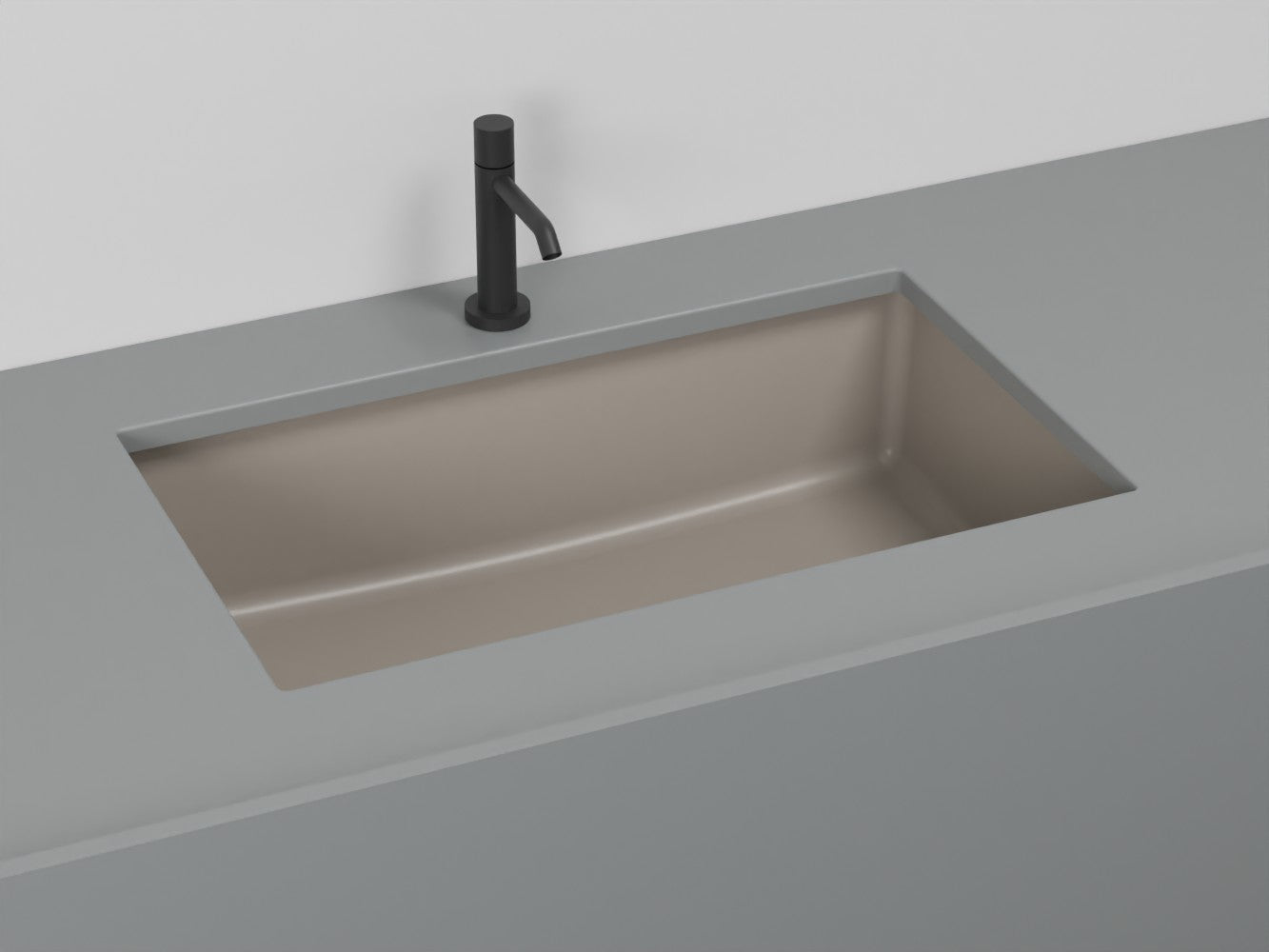# LAVABO SOTTOPIANO FILO - CIELO lavandino in ceramica dall'installazione sottopiano Made in Italy
