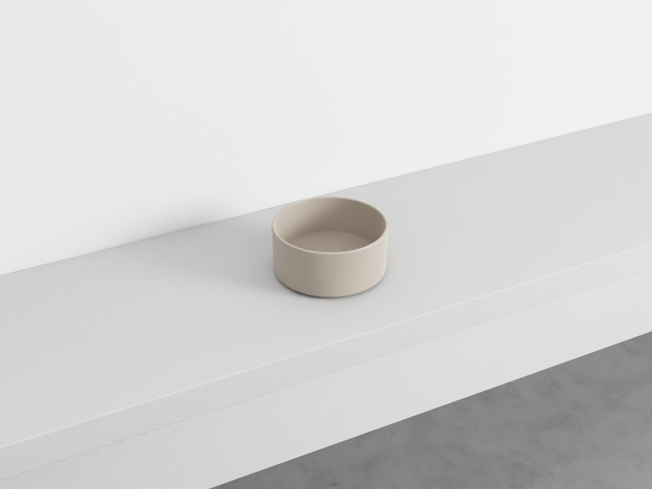 # LAVABO TONDO DA APPOGGIO MINIMO - CIELO lavandino in ceramica da appoggio per bagno